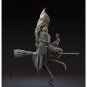1/24 Resin Model Kit Beautiful Girl Woman Witch on a Broomstick Unpainted