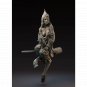 1/24 Resin Model Kit Beautiful Girl Woman Witch on a Broomstick Unpainted
