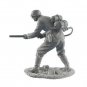 1/35 Resin Model Kit German Soldier Infantryman Flamethrower WW2 Unpainted