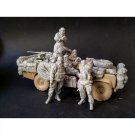 1/35 5pcs Resin Model Kit Modern Soldiers Land Rover Crew SAS no car Unpainted