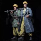 1/35 2pcs Resin Model Kit German Soldiers Paratroopers WW2 Unpainted