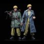 1/35 2pcs Resin Model Kit German Soldiers Paratroopers WW2 Unpainted