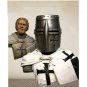 1/10 BUST Resin Model Kit Medieval Crusader Templar Knight Warrior Unpainted