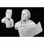 1/10 BUST Resin Model Kit Medieval Crusader Templar Knight Warrior Unpainted