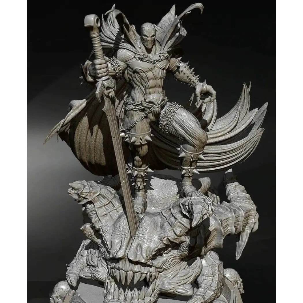 1/24 125mm Resin Superhero Model Kit Spawn Monster Unpainted