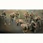 1/35 9pcs Resin Model Kit German Soldiers Infantry in in the Battle WW2 Unpainte