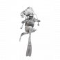 1/20 Resin Model Kit Beautiful Girl Scuba Diver Unpainted