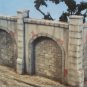 1/35 Resin Model Kit Street Wall Unpainted