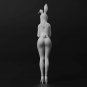 1/32 1/24 1/14 Resin Model Kit Modern Asian Beautiful Girl Rabbit Dancer Unpaint