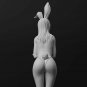 1/32 1/24 1/14 Resin Model Kit Modern Asian Beautiful Girl Rabbit Dancer Unpaint