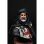 1/10 BUST Resin Medieval Knight Model Kit Templar Crusader Unpainted