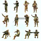 1/35 12pcs Resin Model Kit Modern Russian Soldiers Tank Crew Unpainted
