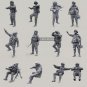 1/35 12pcs Resin Model Kit Modern Russian Soldiers Tank Crew Unpainted