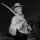 1/12 BUST Resin Model Kit American Civil War Cavalry Officer Confederate Unpaint