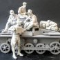 1/16 4pcs Resin Model Kit German Soldiers Afrika Korps Tank Crew WW2 Unpainted