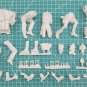 1/16 4pcs Resin Model Kit German Soldiers Afrika Korps Tank Crew WW2 Unpainted