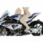 1/9 Resin Model Kit Beautiful Girl Motorcyclist Speed Racer Unpainted