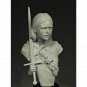 1/12 BUST Resin Model Kit Beautiful Girl Celtic Warrior Unpainted