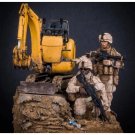1/35 2pcs Resin Model Kit Modern US Soldiers Marine Corps (no base) Unpainted