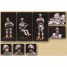1/35 3pcs Resin Model Kit Modern US Army Driver & Crew (no car) Unpainted