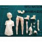 1/6 Resin Model Kit Summer Mystical Zombie Girl Post Apocalypse Unpainted