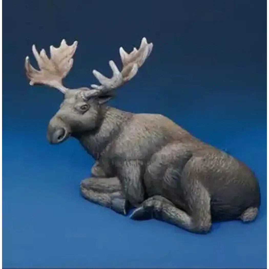 1/35 Resin Model Kit Nature Animals Moose Elk Unpainted