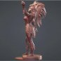 1/24 75mm Resin Model Kit Beautiful Girl Inca Amazon A-815 Unpainted
