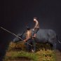 1/35 Resin Model Kit Vietnam War Vietnam Children & Buffalo Unpainted