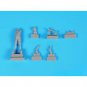 1/32 3pcs Resin Model Kit German Soldier and Family WW1 Unpainted