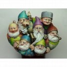 1/12 PLATE Resin Model Kit Seven Gnomes Dwarfs Fairy Tales Unpainted