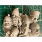 1/12 PLATE Resin Model Kit Seven Gnomes Dwarfs Fairy Tales Unpainted