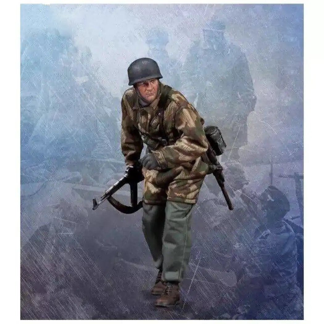 1/35 Resin Model Kit German Soldier Paratrooper WW2 Unpainted
