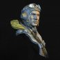 1/10 BUST Resin Model Kit US Navy Pilot Soldier WW2 Unpainted