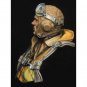 1/10 BUST Resin Model Kit US Navy Pilot Soldier WW2 Unpainted