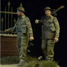 1/35 2pcs Resin Model Kit British Soldiers Infantry WW2 Unpainted