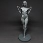 1/16 Resin Cyberpunk Model Kit Beautiful Girl Android Unpainted