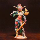 1/24 75mm Resin Model Kit Beautiful Girl Barbarian Unpainted