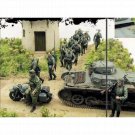 1/35 13pcs Resin Model Kit German Soldiers no Moto no Tank WW2 Unpainted