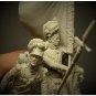 1/32 54mm Resin Model Kit Sergeants Royal Highlanders Napoleonic Wars Unpainted