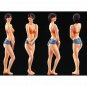 1/20 Resin Model Kit Modern Summer Asian Beautiful Girl Beach Unpainted