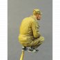 1/35 2pcs Resin Model Kit Modern Russian Soldiers Tank Crew Unpainted