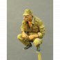 1/35 2pcs Resin Model Kit Modern Russian Soldiers Tank Crew Unpainted