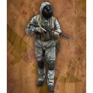 1/35 Resin Model Kit Soldier Stalker in Biochemical Suit & Gas Mask Unpainted