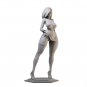 1/18 Resin Model Kit Modern Beautiful Girl Dancer Big Body Unpainted