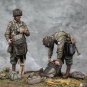 1/35 2pcs Resin Model Kit US Army Airborne Soldier WW2 Unpainted