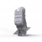 1/35 Resin Model Kit Modern Beautiful Girl Woman Space Ranger Unpainted