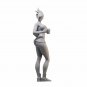 1/18 Resin Model Kit Modern Beautiful Girl Dancer Unpainted