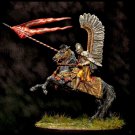 1/32 54mm Resin Model Kit Battle of Vienna Horseman Polish Hussar 1683 Unpainted