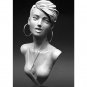 1/10 BUST Resin Model Kit Modern Beautiful Girl Woman Unpainted