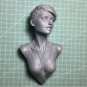 1/10 BUST Resin Model Kit Modern Beautiful Girl Woman Unpainted